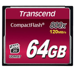 Transcend CompactFlash 64 GB MLC Compact Flash Card