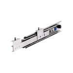 Accuride Self Closing Stainless Steel Drawer Runner, 450mm Closed Length, 120kg Load