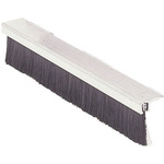 RS PRO Black Aluminium, Nylon Brush Strip, 45mm