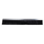 RS PRO Black Aluminium, Nylon Brush Strip, 115mm