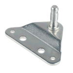 RS PRO Steel Flat Mounting Bracket, 70mm x 48mm