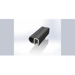 RS PRO Black EPDM  Edging Strip, 20m
