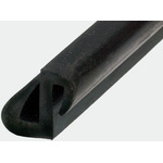 RS PRO Black EPDM  Edging Strip, 16.2mm