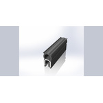 RS PRO Black EPDM  Edging Strip, 20m