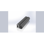 RS PRO Black EPDM  Edging Strip, 20m