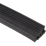 RS PRO Black EPDM Edging Strip, 20m