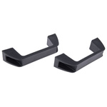RS PRO Black Plastic Handle 40 mm Height, 28mm Width, 140mm Length
