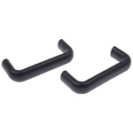 RS PRO Matt Black Plastic Handle 40.5 mm Height, 20mm Width, 107mm Length