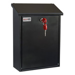 Black Mailbox, 365 mm x 270mm x 110 mm