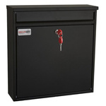 Black Mailbox, 370 mm x 360mm x 110 mm
