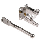 RS PRO Stainless Steel Gate Latch, 48 x 37 x 56mm