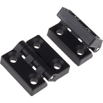 RS PRO Nylon Butt Hinge, Screw Fixing, 48mm x 48mm x 10.5mm