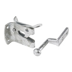 RS PRO Steel Gate Latch, 110 x 56 x 57mm