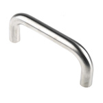 RS PRO Satin Natural Stainless Steel Handle 19 mm Height, 150mm Length