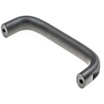 RS PRO Black Aluminium Handle 57 mm Height, 26mm Width, 178mm Length