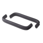 RS PRO Black Aluminium Handle 57 mm Height, 26mm Width, 210mm Length