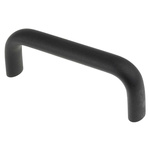 RS PRO Black Aluminium Handle 51 mm Height, 20mm Width, 141mm Length