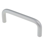 RS PRO Silver Aluminium Handle 34 mm Height, 8mm Width, 88mm Length