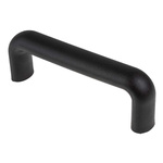 RS PRO Black Plastic Handle 50 mm Height, 25mm Width, 148mm Length
