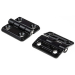 RS PRO Die Cast Zinc Butt Hinge, Screw Fixing, 40mm x 40mm x 5mm