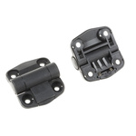 RS PRO Thermoplastic Detent Hinge, Screw Fixing, 57mm x 51mm