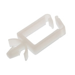HellermannTyton Cable Clip Natural Push In Nylon Cable Clip, 15mm Max. Bundle
