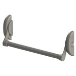 Dom Metalux Lacquer Grey Aluminium, Steel Panic Lock