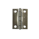 RS PRO Stainless Steel Butt Hinge, Screw Fixing, 50mm x 38mm x 1.2mm