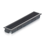 Savigny Black Powder Coating Polyamide Handle 19 mm Height, 36.3mm Width, 93.5mm Length
