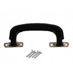 Hammond Black Powder Coating Polystyrene Drawer Handle 13 mm Height, 22mm Width, 69mm Length