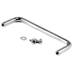 Hammond Chrome Steel Drawer Handle 25 mm Height, 80mm Width, 5mm Length