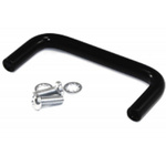 Hammond Black Powder Coating Steel Drawer Handle 38 mm Height, 84mm Width, 8mm Length