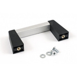 Hammond Black Powder Coating Drawer Handle 13 mm Height, 42mm Width, 96mm Length