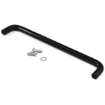Hammond Black Powder Coating Steel Drawer Handle 33 mm Height, 187mm Width, 10mm Length
