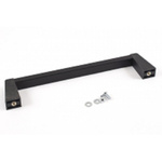 Hammond Black Powder Coating Drawer Handle 14 mm Height, 42mm Width, 197mm Length