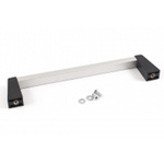Hammond Black Powder Coating Drawer Handle 14 mm Height, 42mm Width, 197mm Length