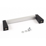 Hammond Black Powder Coating Drawer Handle 14 mm Height, 42mm Width, 154mm Length