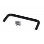 Hammond Black Powder Coating Steel Drawer Handle 38 mm Height, 95mm Width, 6mm Length