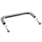 Hammond Chrome Steel Drawer Handle 24 mm Height, 77mm Width, 6mm Length