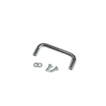 Hammond Chrome Steel Drawer Handle 24 mm Height, 65mm Width, 6mm Length