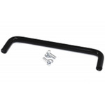 Hammond Black Powder Coating Steel Drawer Handle 38 mm Height, 135mm Width, 8mm Length