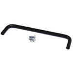 Hammond Black Powder Coating Steel Drawer Handle 44 mm Height, 160mm Width, 8mm Length