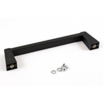 Hammond Black Powder Coating Drawer Handle 14 mm Height, 42mm Width, 172mm Length