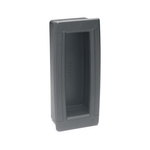 Elesa Matt Black PA Handle 29.5 mm Height, 60mm Width, 130mm Length