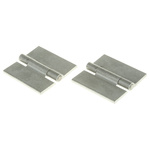 Pinet Aluminium Butt Hinge, 50mm x 50mm x 3mm