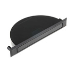 Southco Black Aluminium, Stainless Steel Drawer Handle 29.5 mm Height, 141mm Length