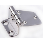 ROCA Stainless Steel Hatch Hinge, Screw Fixing, 37mm x 67.5mm x 2mm