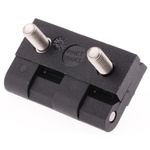 Pinet Polyamide Butt Hinge, Bolt-on Fixing, 40mm x 40mm x 5mm