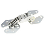 Pinet Steel Concealed Hinge, 58.6mm x 126.5mm x 3.6mm