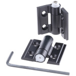 Pinet Aluminium Friction Hinge, Screw Fixing, 30mm x 35mm x 3mm